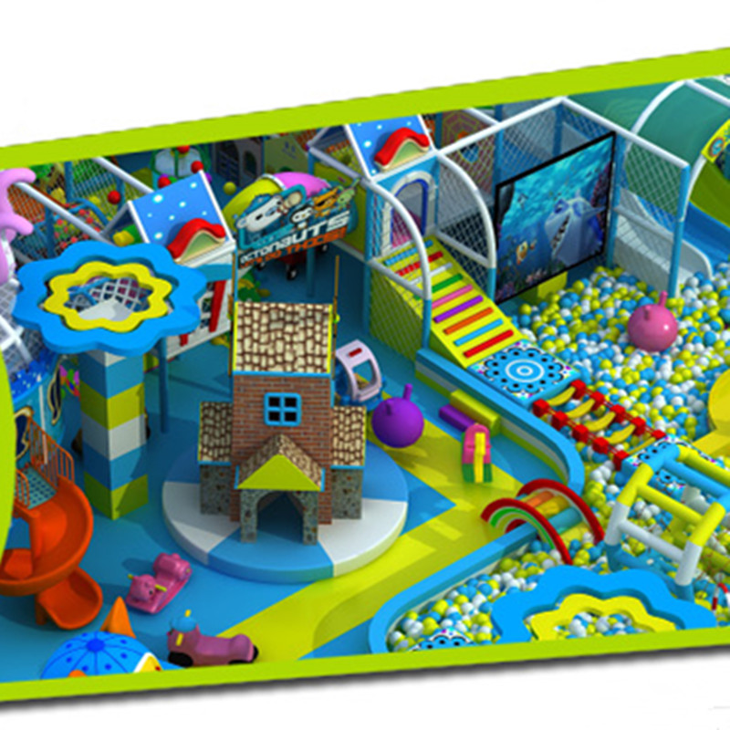 How does naughty castle children's playground do marketing? What are the publicity methods?